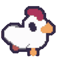 Chicken Walking Sticker