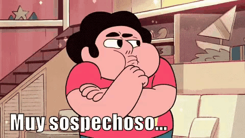 Chico Cree Que Algo Es Muy Sospechoso GIF