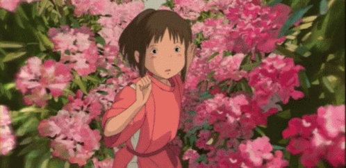Chihiro Flowers GIF