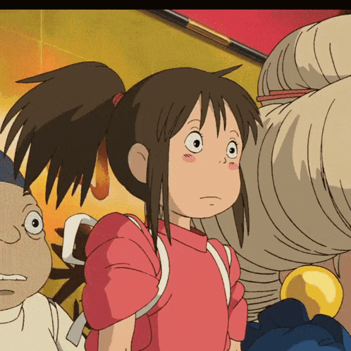Chihiro Reaction GIF