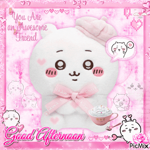 Chiikawa Good Afternoon GIF