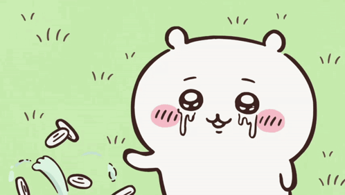 Chiikawa Happy Cry GIF