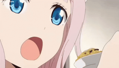 Chika Eating Chika GIF