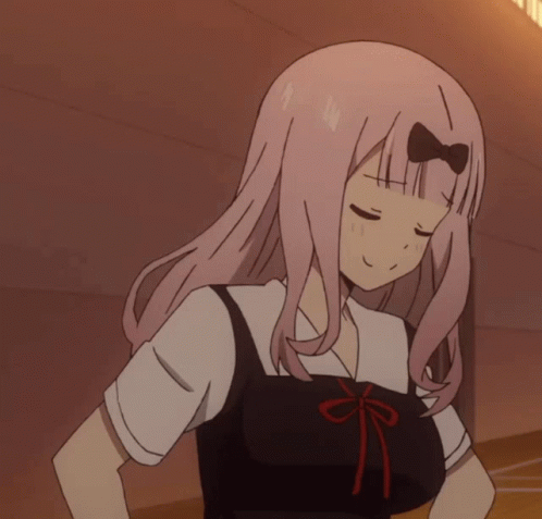 Chika Love Is War GIF. This 498 x 477 animated GIF is part of our smug anime face collection. Related themes include anime, happy. Created by CrystalPepsi…