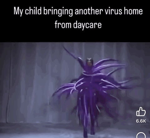 Child School Virus GIF