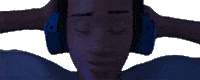 Chilling Miles Morales Sticker