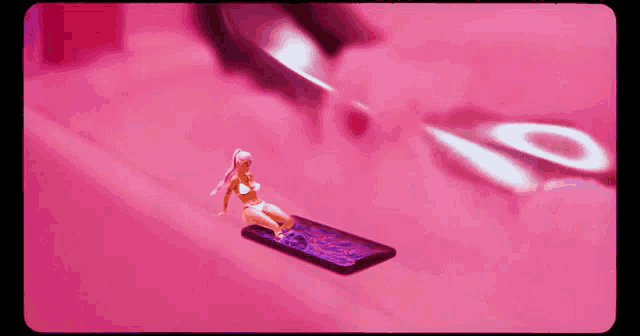 Chilling Rico Nasty GIF