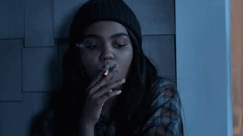 China Anne Mcclain Black Lightning GIF