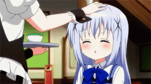 Chino Spooked Headpat Thats Ok GIF. This 498 x 278 animated GIF is part of our gravity falls anime collection. Created by blnk. View the original animation…