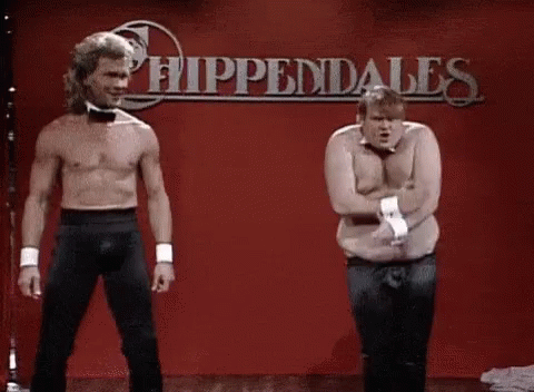 Chippendales Chris Farley GIF