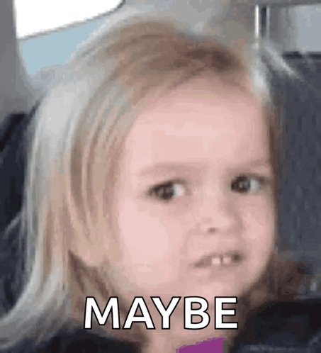 Chloe Looking Around GIF