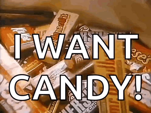 Chocolate 80s GIF