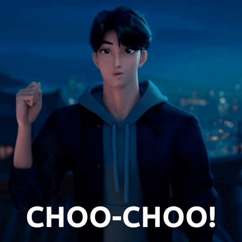 Choo Choo Jinu GIF