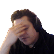 Chris Facepalm Sticker