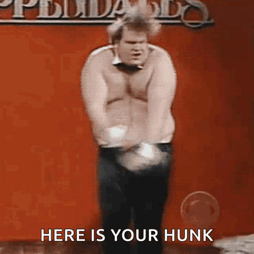 Chris Farley Chippendale Dance GIF