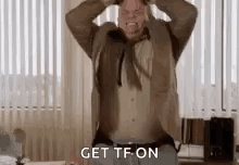 Chris Farley Hair Pull GIF