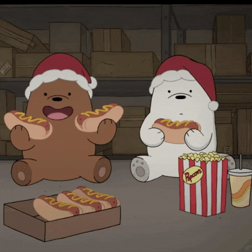 Christmas Asmr Bears GIF