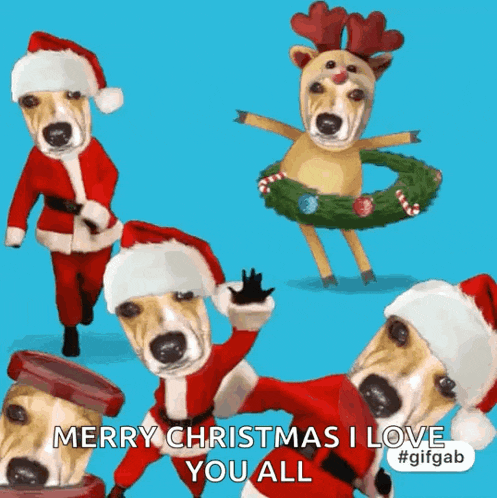 Christmas Dance GIF