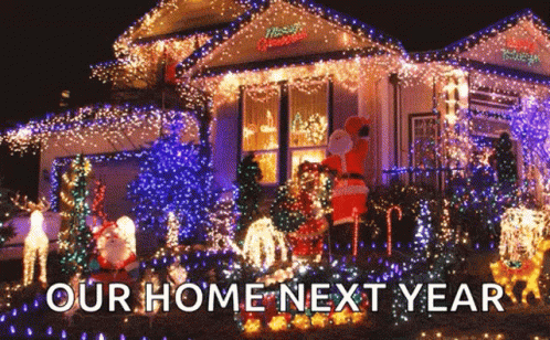 Christmas Decorations Christmas House GIF