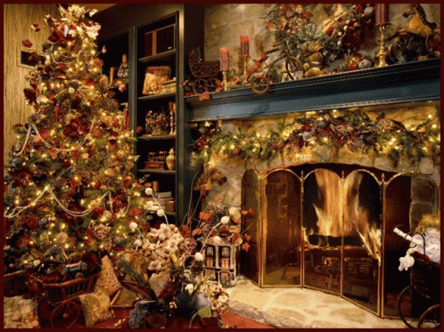 Christmas Is Coming Christmas Tree GIF