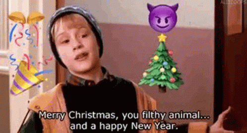 Christmas Merry Christmas GIF. This 498 x 270 animated GIF is part of our merry christmas ya filthy animal collection. Related themes include christmas…