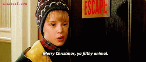 Christmas Merry Christmas GIF. This 498 x 213 animated GIF is part of our merry christmas ya filthy animal collection. Related themes include animal…