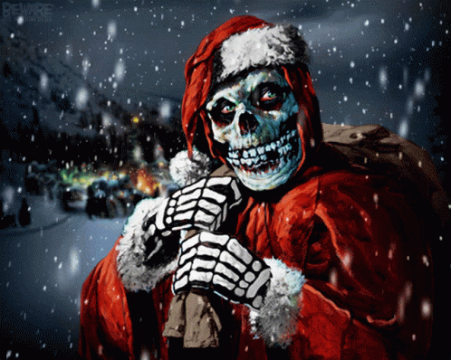 Christmas Misfits GIF. This 498 x 398 animated GIF is part of our imagenes de terror con movimiento y sonido collection. Related themes include christmas…