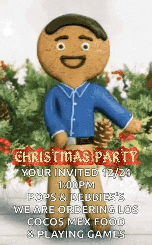 Christmas Party Floss GIF