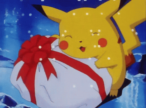 Christmas Pokemon GIF