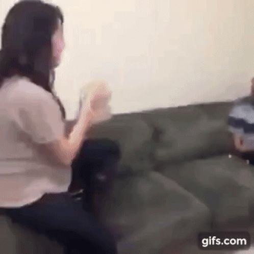 Christmas Rage GIF