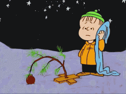 Christmas Tree Blanket GIF