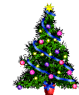 Christmas Tree Christmas Lights Sticker