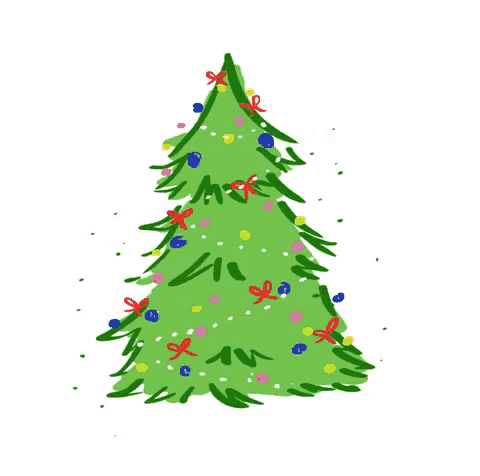 Christmas Tree Decorations GIF