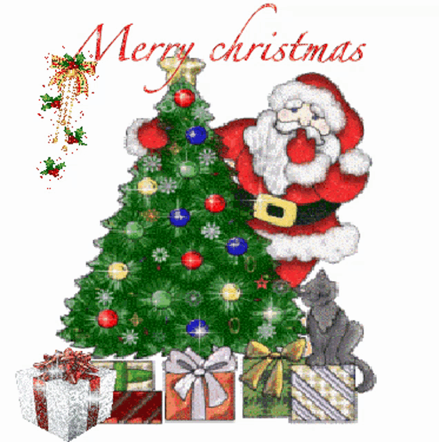 Christmas Tree Merry Christmas GIF
