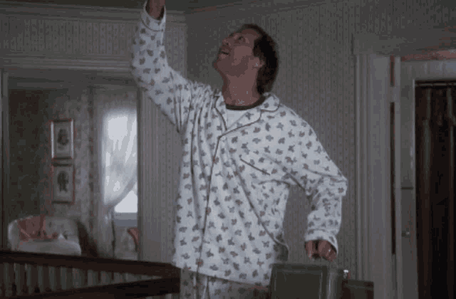 Christmas Vacation Attic GIF