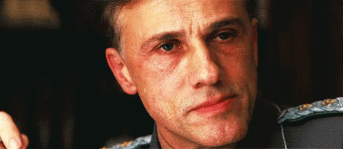 Christoph Christoph Waltz GIF. This 498 x 217 animated GIF is part of our hans landa collection. Related themes include done, what, wtf. View the original…