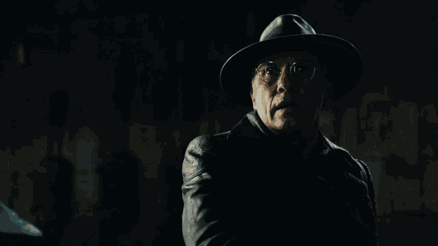 Christoph Waltz Alita GIF