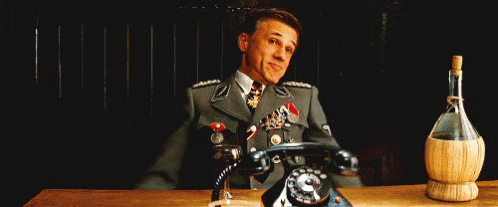Christoph Waltz GIF. This 498 x 207 animated GIF is part of our hans landa collection. Related themes include whatever. View the original animation, share…