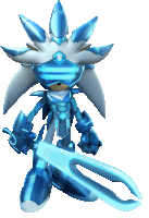 Chrono Silver Silver The Hedgehog Sticker