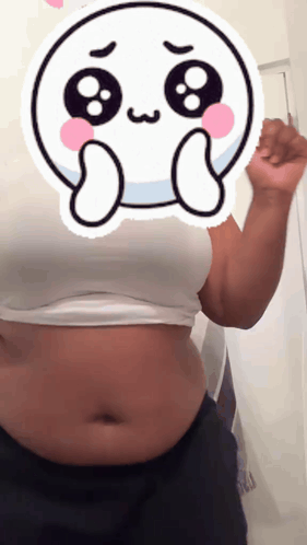 Chubby Girl Chubby Belly GIF