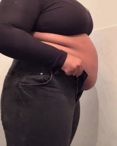 Chubby Girl Chubby Belly GIF. This 400 x 498 animated GIF is part of our tight pants collection. Related themes include belly, tiktok. Created by…