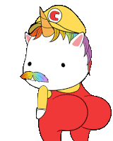 Chubby Twerk Sticker