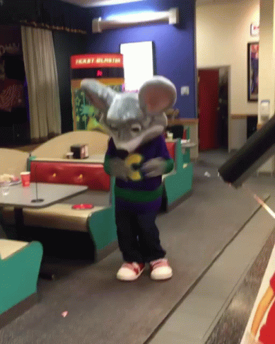 Chuck E Cheese Fortnite Dance GIF