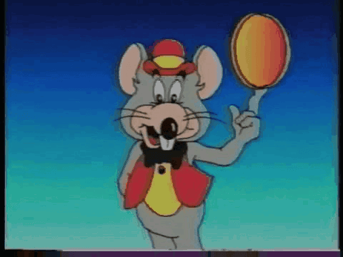 Chuck E Cheese Frisbee GIF
