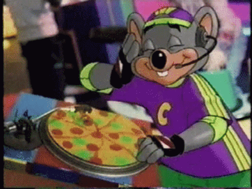 Chuck E Cheese Jammin GIF