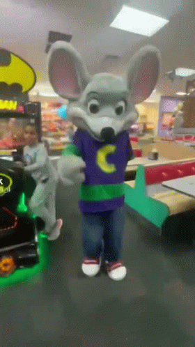 Chuck E Cheese GIF