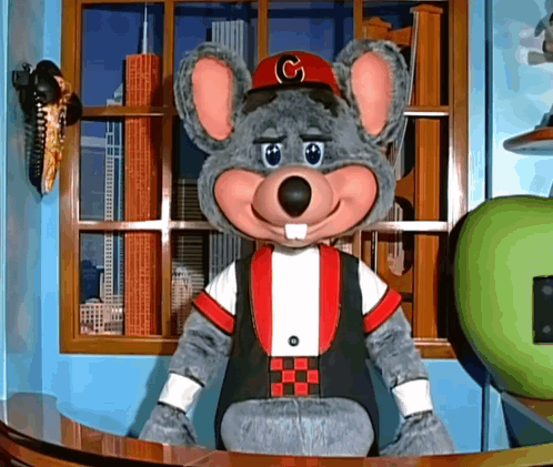 Chuck E Cheese GIF