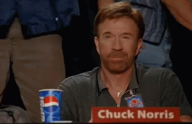 Chuck Norris Le Gusta GIF