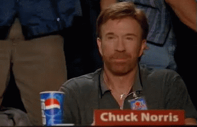 Chuck Norris Pulgar Arriba GIF