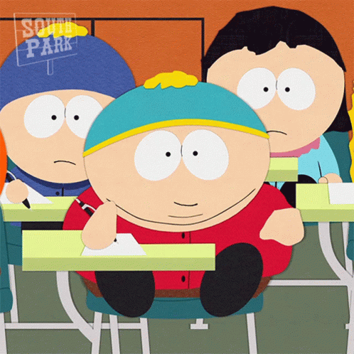 Chuckles Eric Cartman GIF